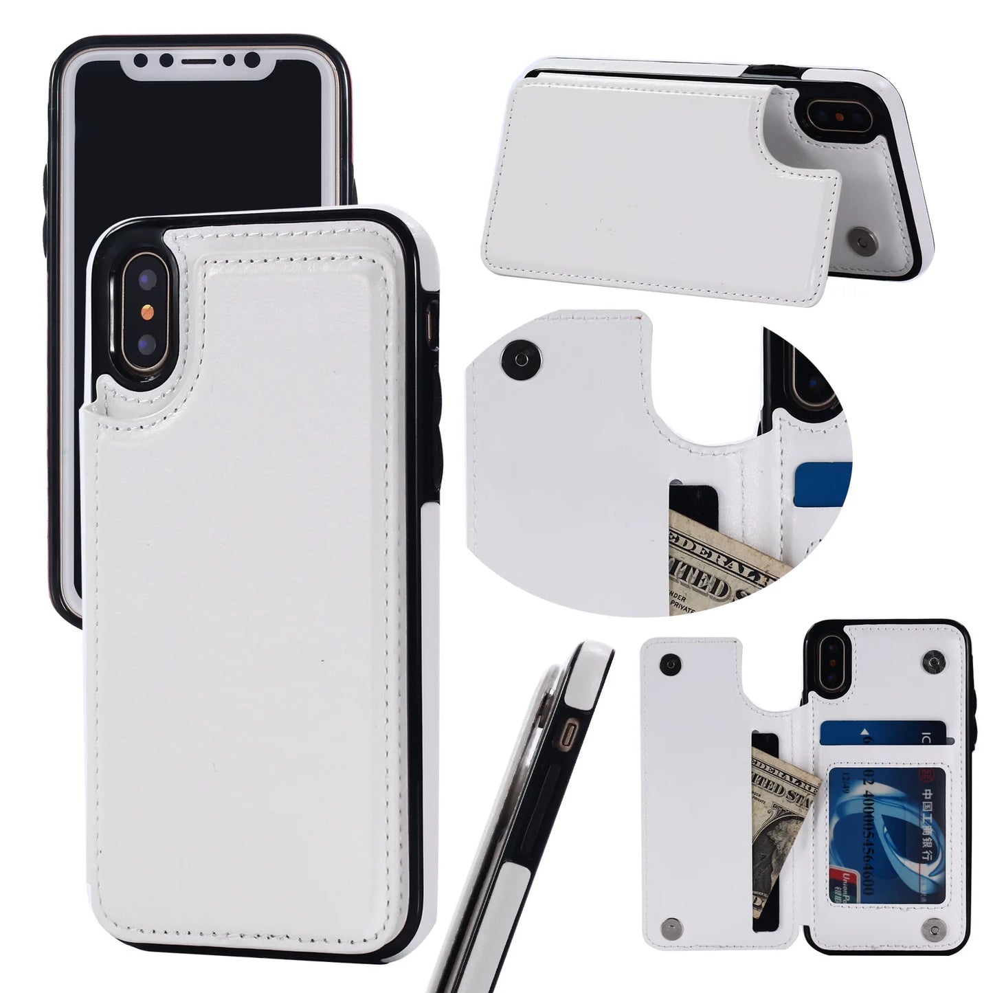 Wallet Shockproof Phone Cases