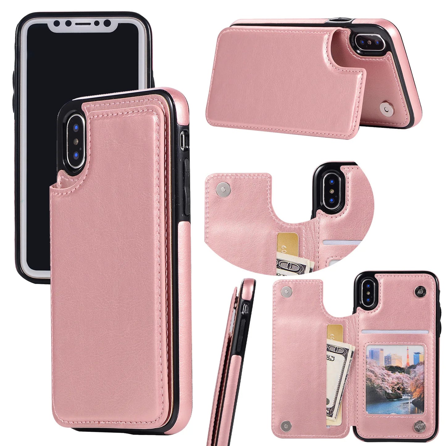 Wallet Shockproof Phone Cases