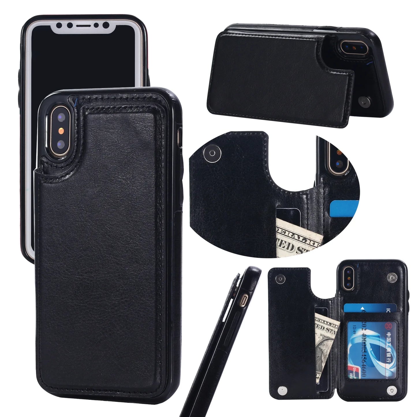 Wallet Shockproof Phone Cases