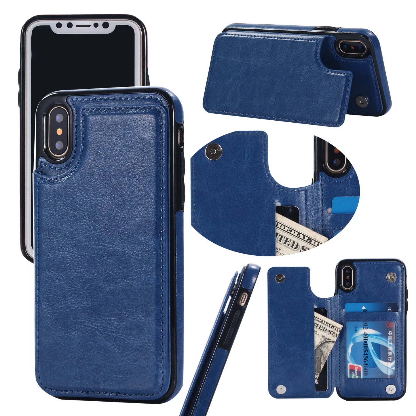 Wallet Shockproof Phone Cases